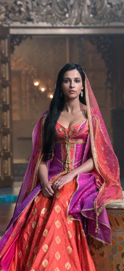 Fond d'écran iPhone Naomi Scott As Jasmine In Aladdin Movie