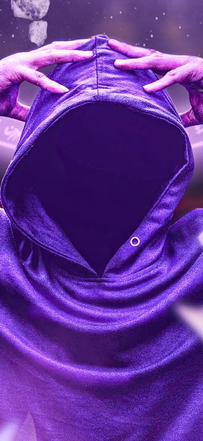 Fond d'écran iPhone Anonymus Guy With Chakra 4k
