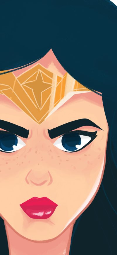 Fond d'écran iPhone Wonder Woman Digital Arts 4k