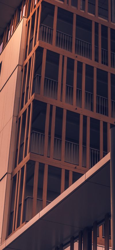 Fond d'écran iPhone Building Traffic Lights Street Outdoors 4k