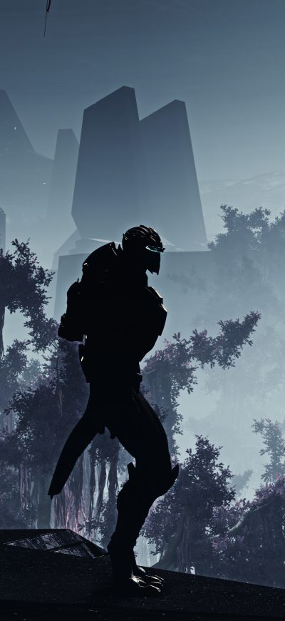 Fond d'écran iPhone 5k Mass Effect Andromeda