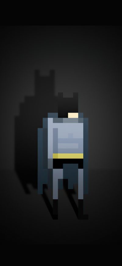 Fond d'écran iPhone Batman Pixel Art 5k