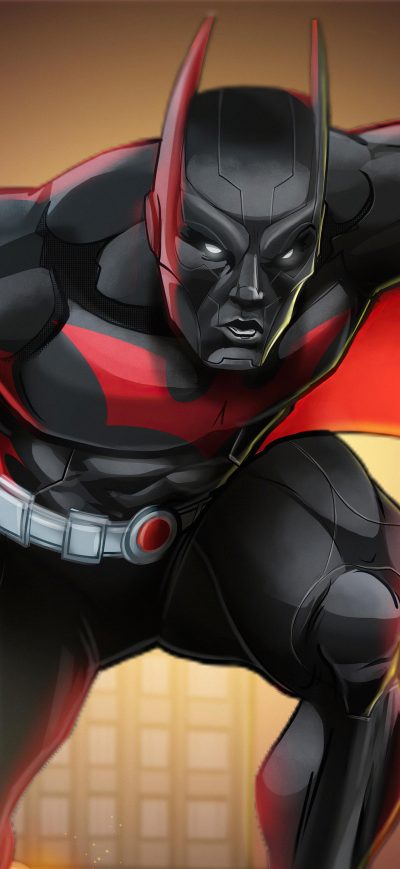 Fond d'écran iPhone Batman Beyond In City 5k