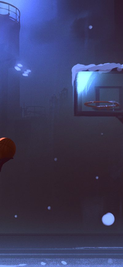 Fond d'écran iPhone Batman Playing Basketball
