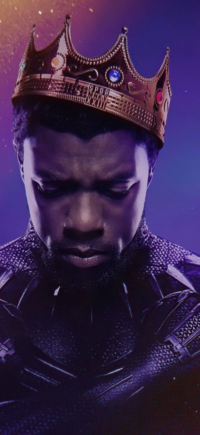 Fond d'écran iPhone Black Panther Rest In Power 4k