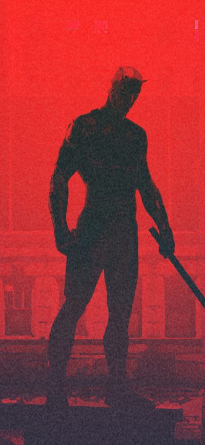 Fond d'écran iPhone Daredevil Minimalism Artwork