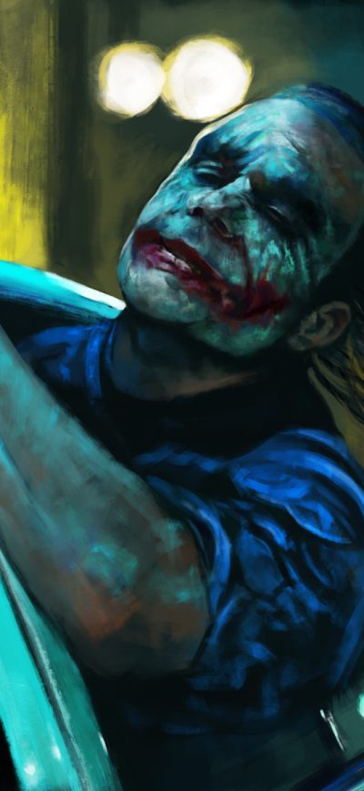 Fond d'écran Joker Finally Free Artwork sur iPhone