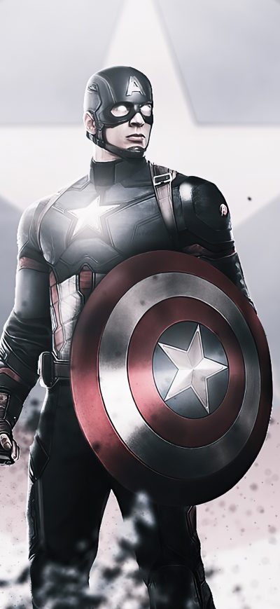 Fond d'écran iPhone Captain America Hero 4k