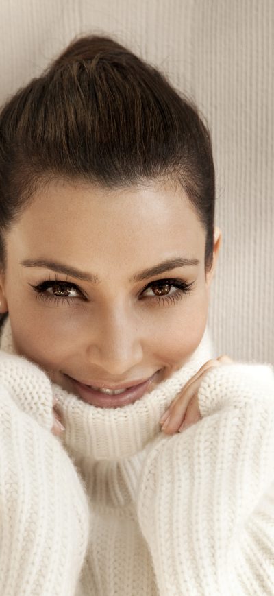 Fond d'écran iPhone Kim Kardashian Glamour Magazine
