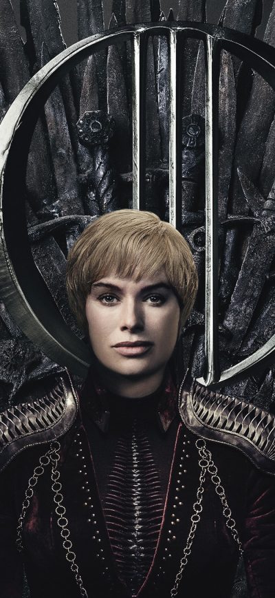 Fond d'écran iPhone Cersie Lannister Game Of Thrones Season 8 Poster