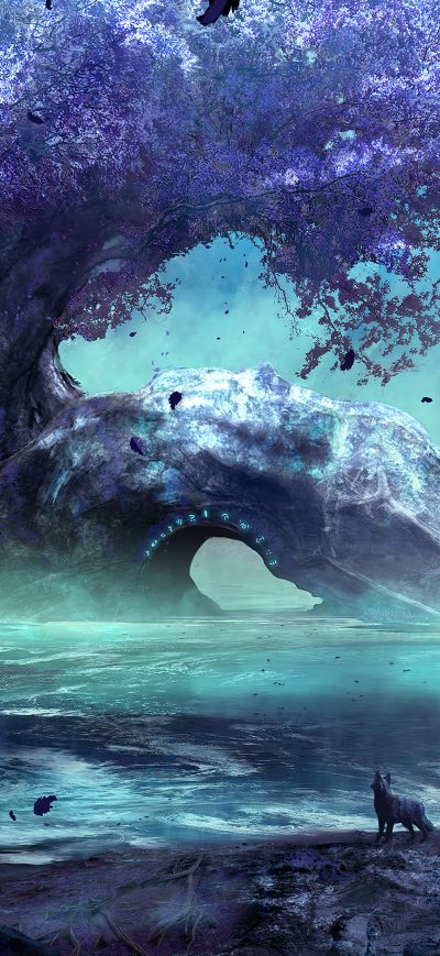Fond d'écran iPhone Fantasy Art Creatures Forest 4k
