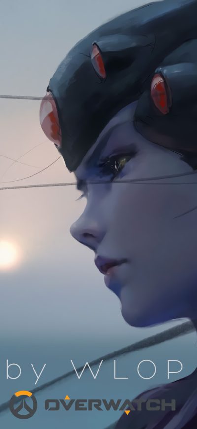 Fond d'écran iPhone Widowmaker Overwatch By Wlop