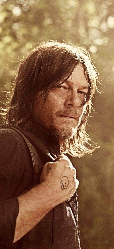 Fond d'écran iPhone The Walking Dead Season 8 2018 Norman Reedus