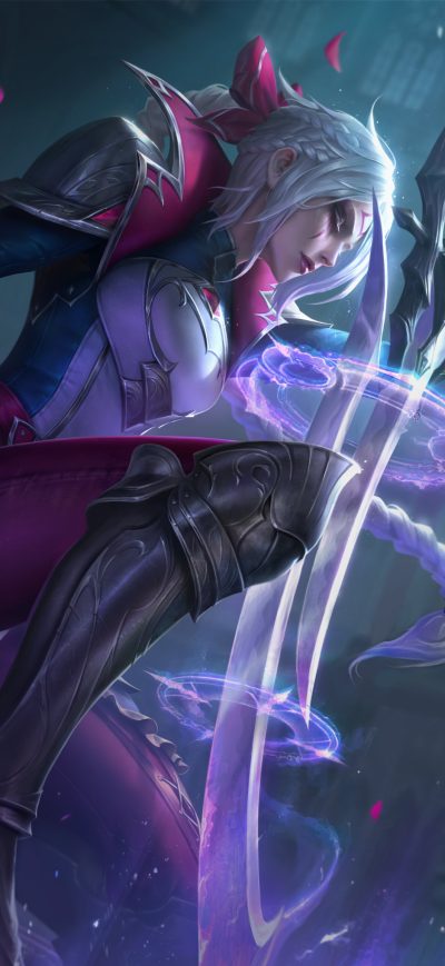 Fond d'écran iPhone Diana League Of Legends 4k