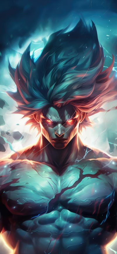 Fond d'écran iPhone Supersaiyan Dragonballz 5k