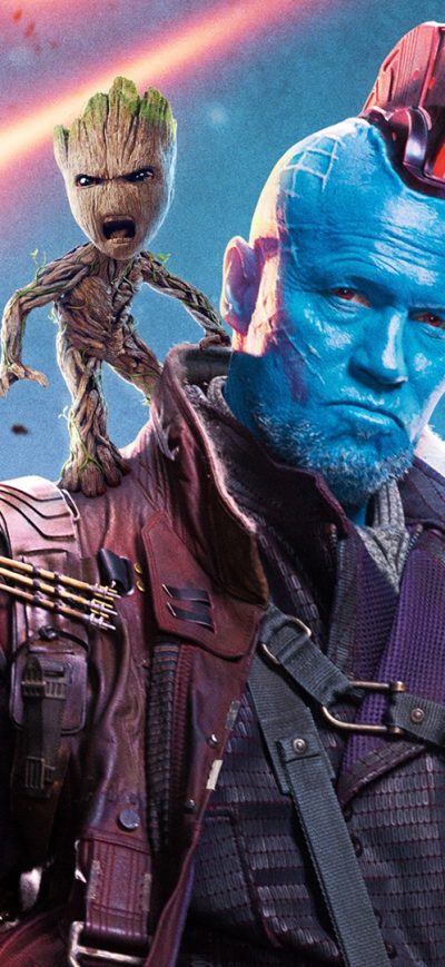 Fond d'écran iPhone Yondu And Baby Groot