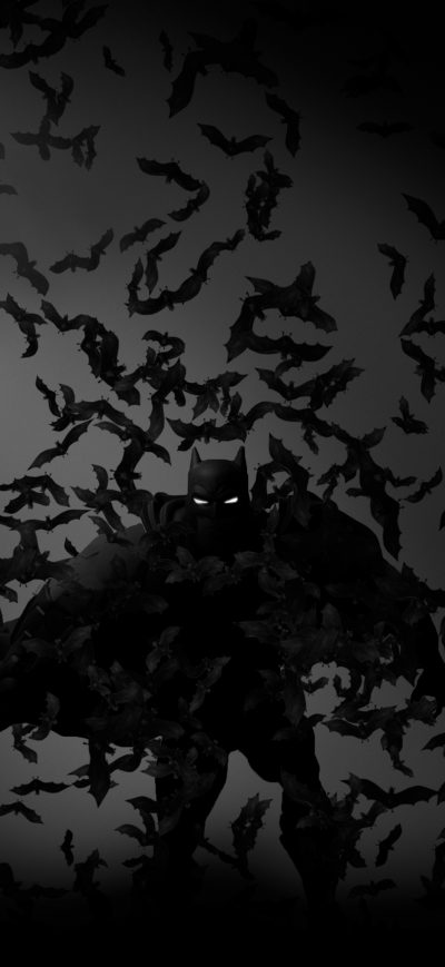 Fond d'écran iPhone Batman Bats Art 4k