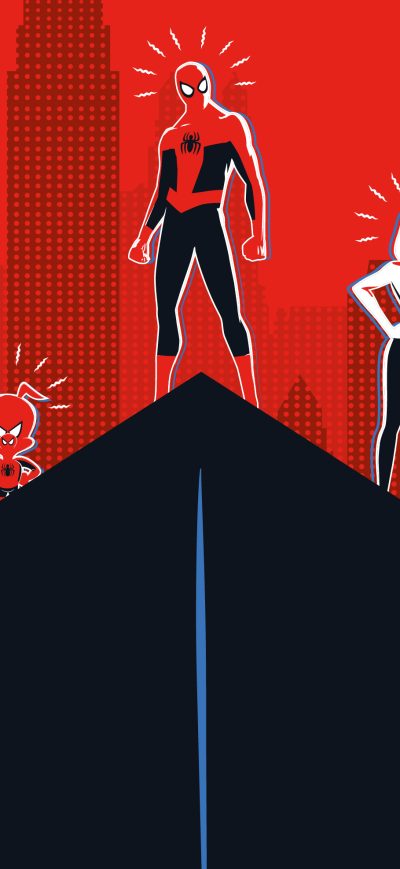 Fond d'écran iPhone Spiderman Into Spider Verse