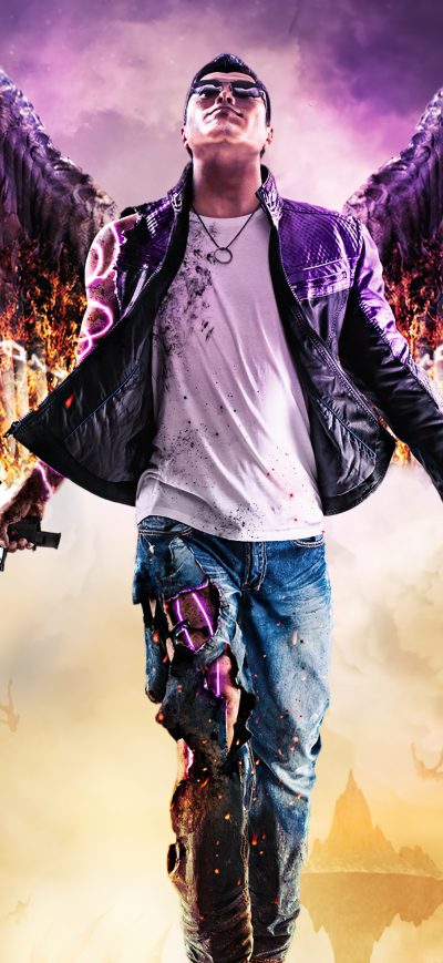Fond d'écran iPhone Saints Row Gat Out Of Hell
