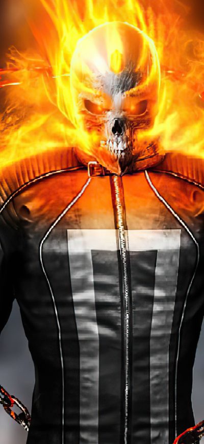 Fond d'écran iPhone Ghost Rider Fire