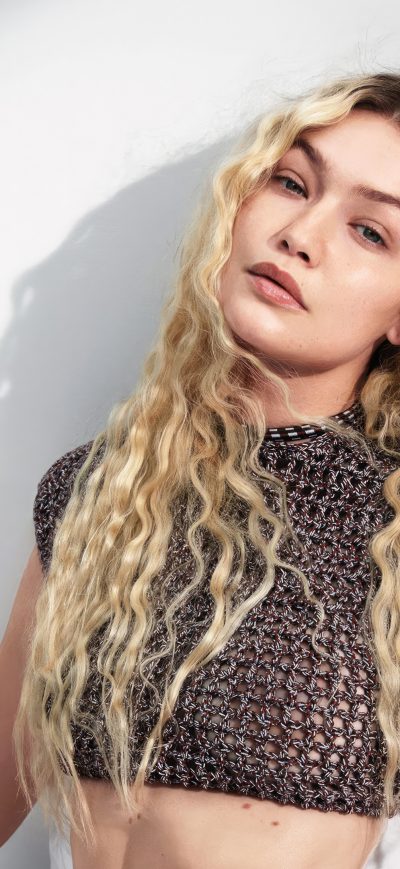Fond d'écran iPhone Gigi Hadid 2023 4k