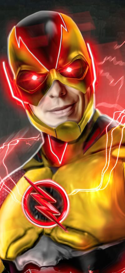 Fond d'écran iPhone Reverse Flash Injustice 5k