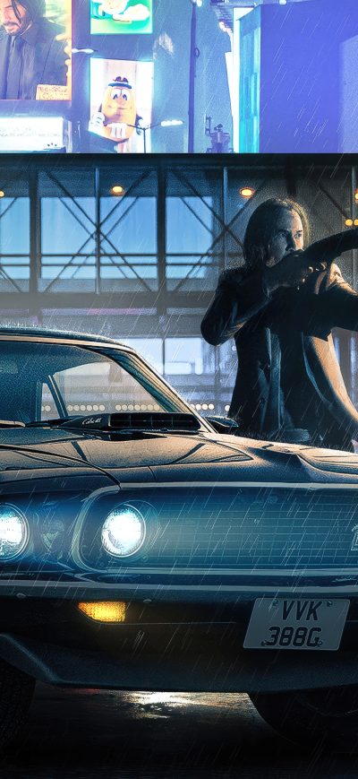 Fond d'écran iPhone John Wick Alert