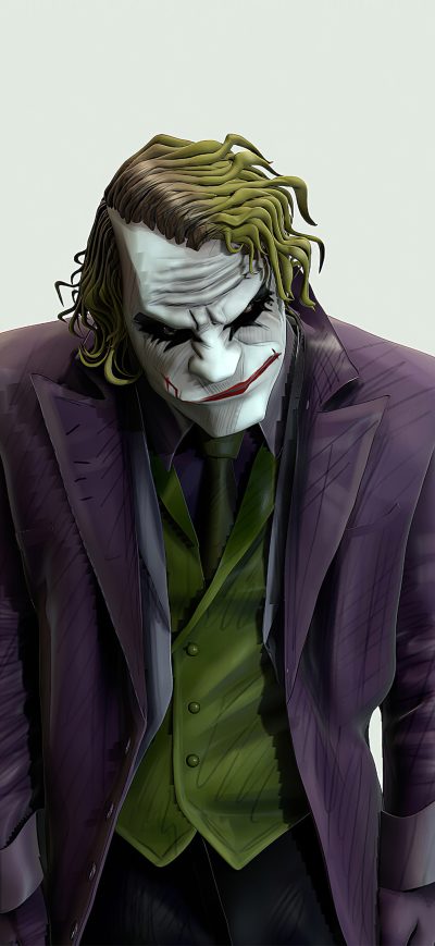 Fond d'écran Joker Mad4k sur iPhone