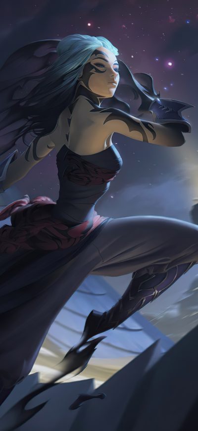Fond d'écran iPhone Shadow Assassin Legends Of Runeterra 8k