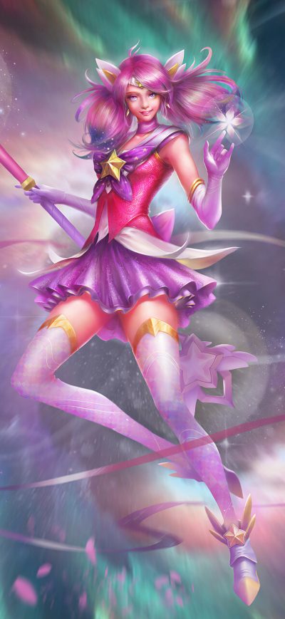 Fond d'écran iPhone Lux League Of Legends Artwork 4k
