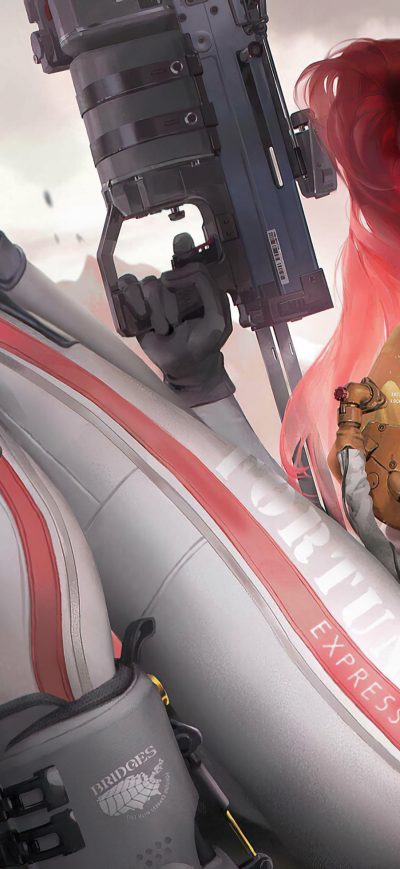 Fond d'écran iPhone Death Stranding Of Miss Fortune 4k