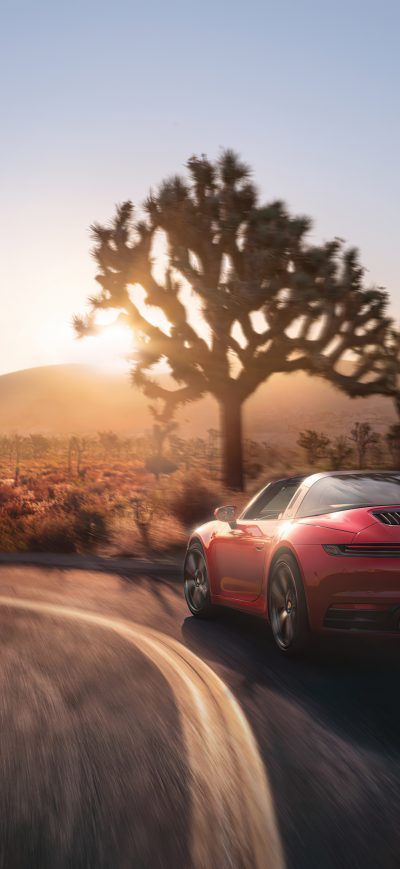 Fond d'écran iPhone Porsche 911 Targa 44S 5k