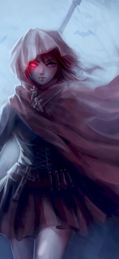 Fond d'écran iPhone Ruby Rose Anime Girl