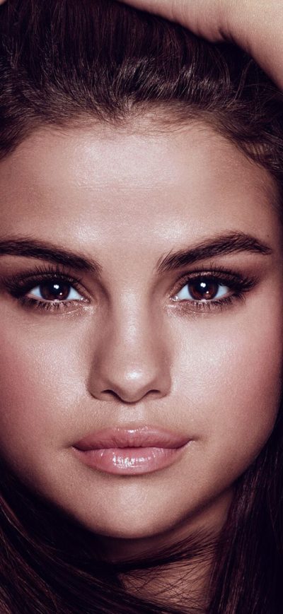 Fond d'écran iPhone Selena Gomez Pantene AD