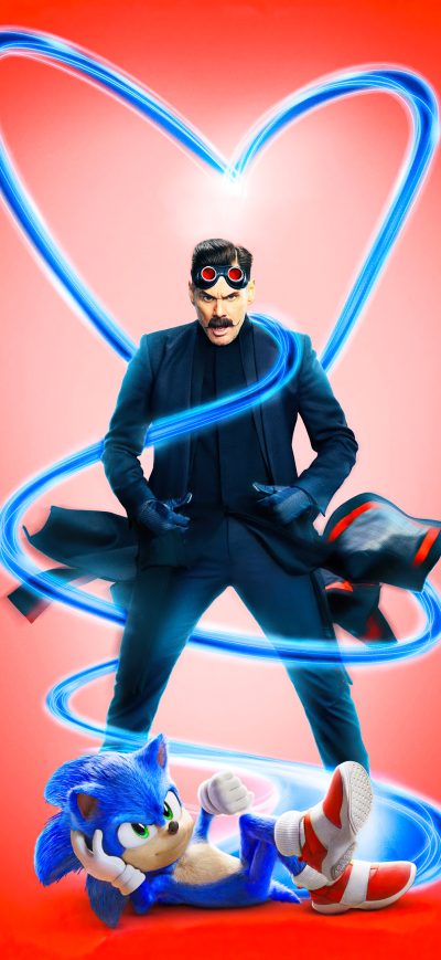 Fond d'écran iPhone Sonic The Hedgehog Movie Poster 4k