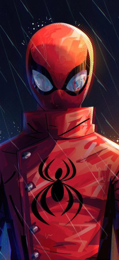 Fond d'écran iPhone SpiderMan Across The Spider Verse Movie Art 5k