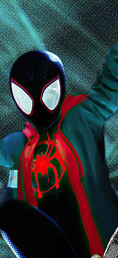 Fond d'écran iPhone 2020 Spider Man Miles 4k