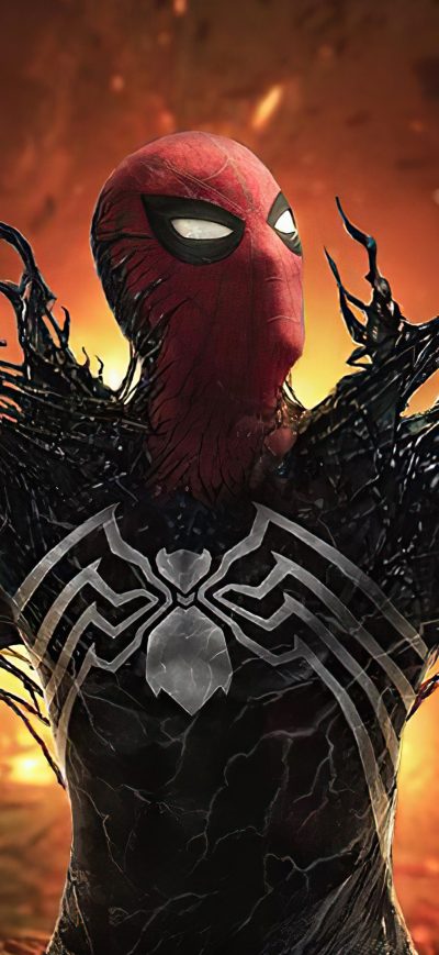 Fond d'écran iPhone Symbiote Spiderman 4k