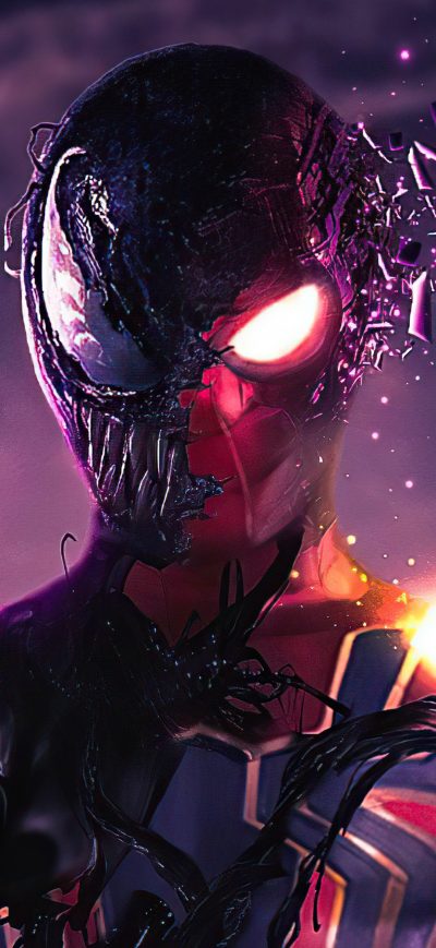 Fond d'écran iPhone Spidey Venom 4k