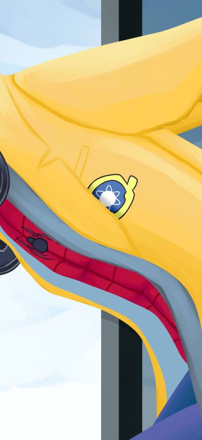 Fond d'écran iPhone Spiderman Homecoming Art 4k