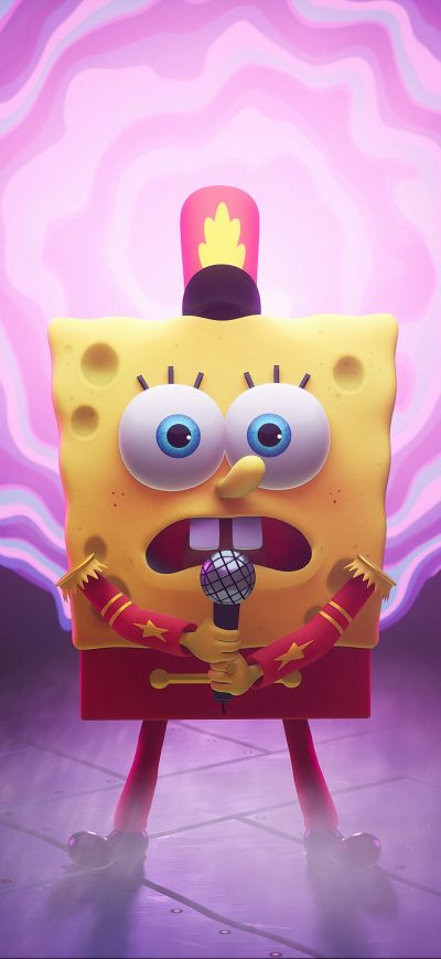 Fond d'écran iPhone SpongeBob SquarePants The Cosmic Shake 2 2021 5k