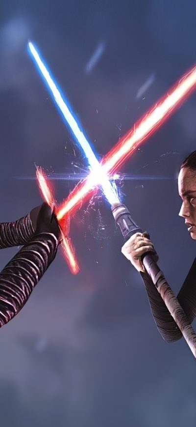 Fond d'écran iPhone Star Wars IX Duel Of Fates 4k