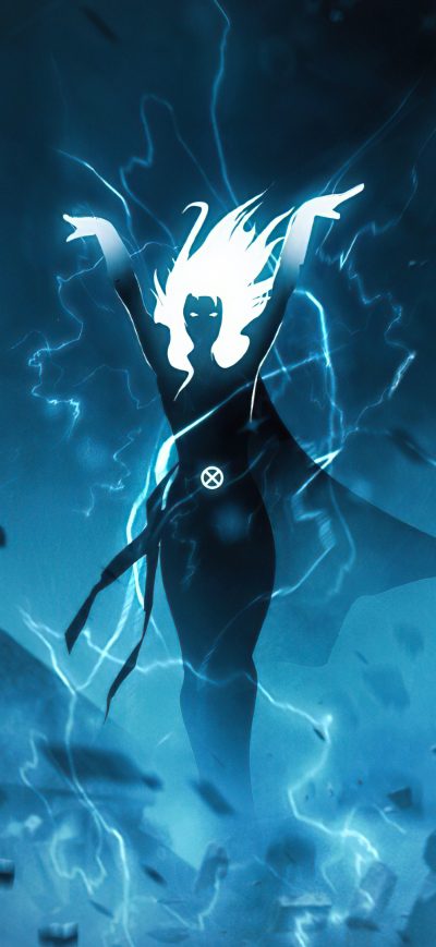 Fond d'écran iPhone Storm Fictional Superhero 4k