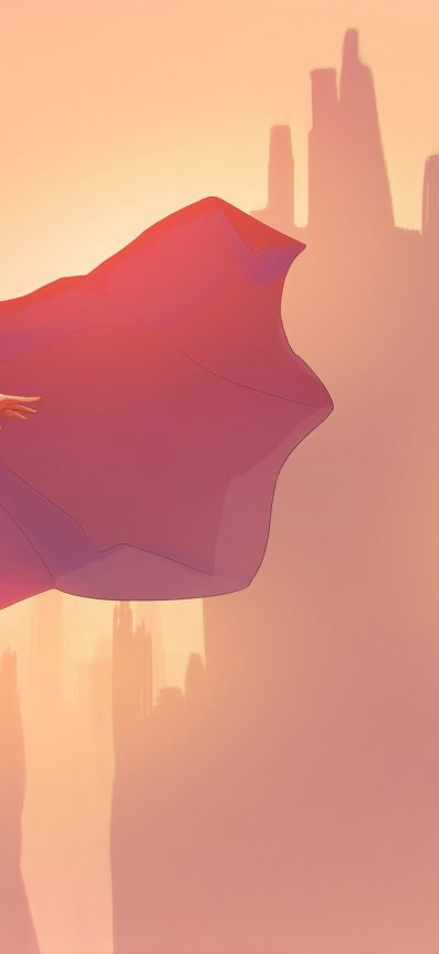 Fond d'écran iPhone Sketch Art Supergirl 4k