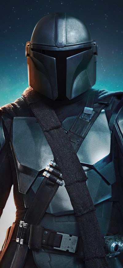 Fond d'écran iPhone The Mandalorian Light And Dark Sabers 4k