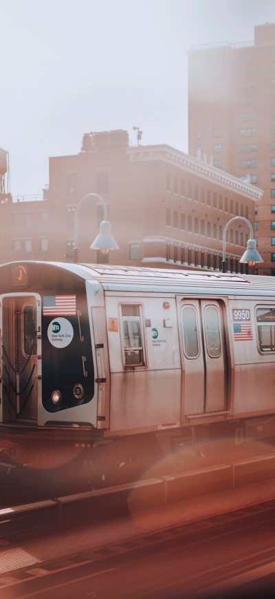Fond d'écran iPhone New York Subway Train 4k