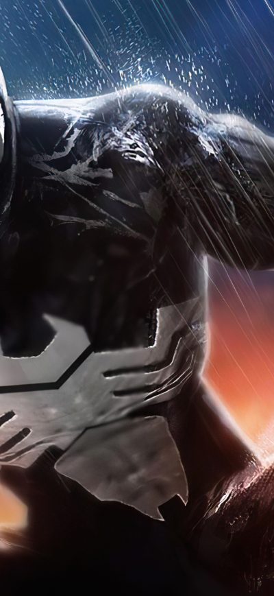 Fond d'écran iPhone Venom In Rain 4k