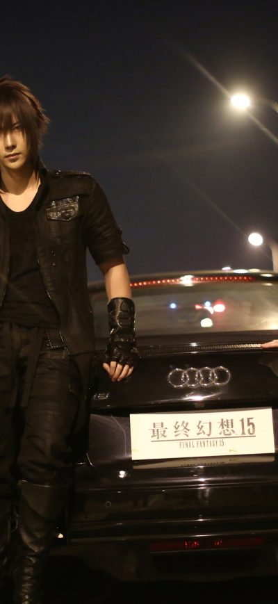 Fond d'écran iPhone Final Fantasy XV Noctis And Luna Cosplay