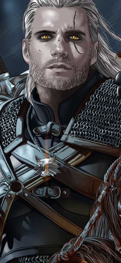 Fond d'écran iPhone Henry Cavill As Geralt Of Rivia