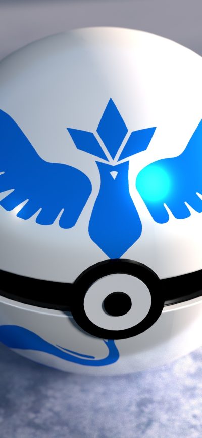 Fond d'écran iPhone Team Mystic Pokeball